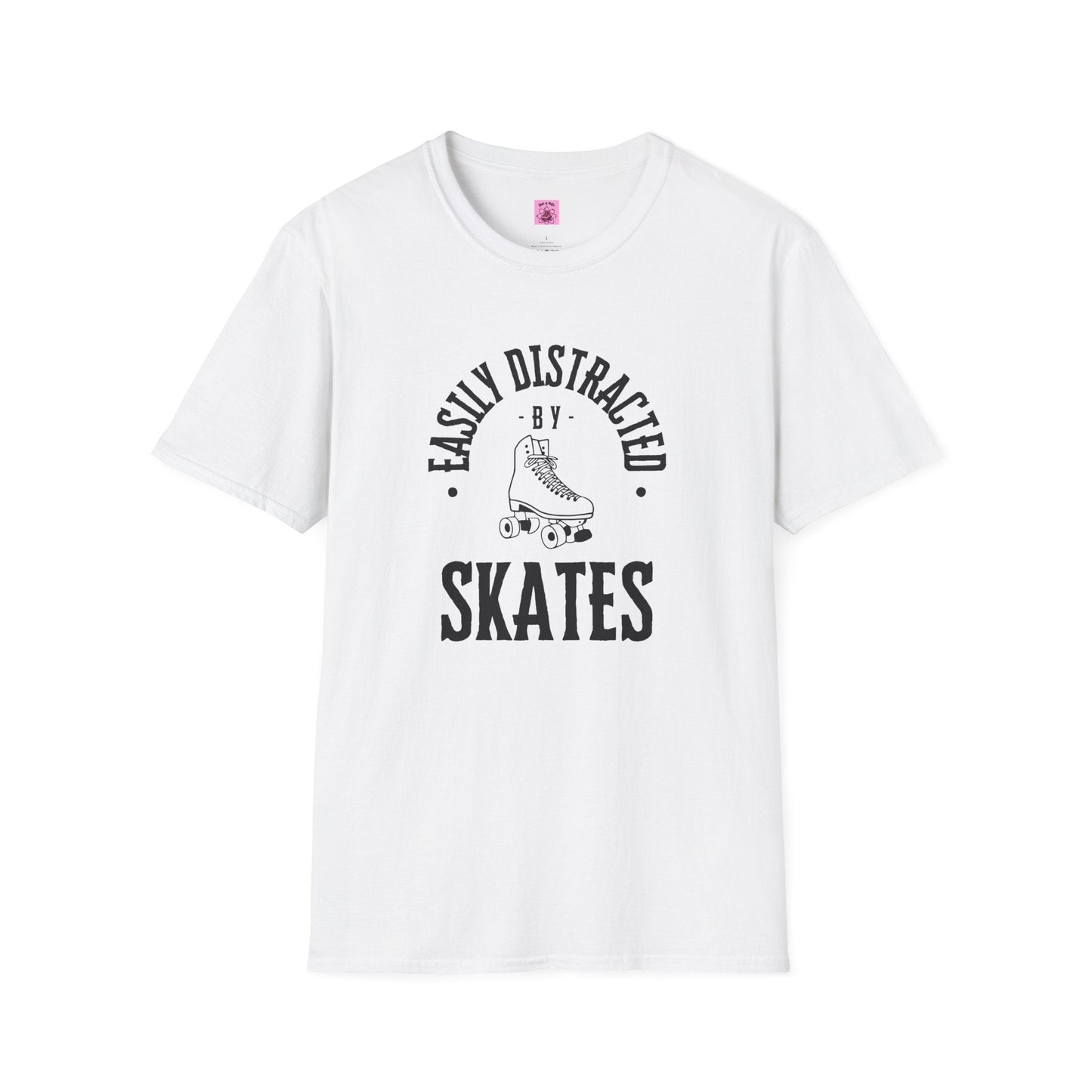 Easily Distracted by Skates Unisex T-Shirt
