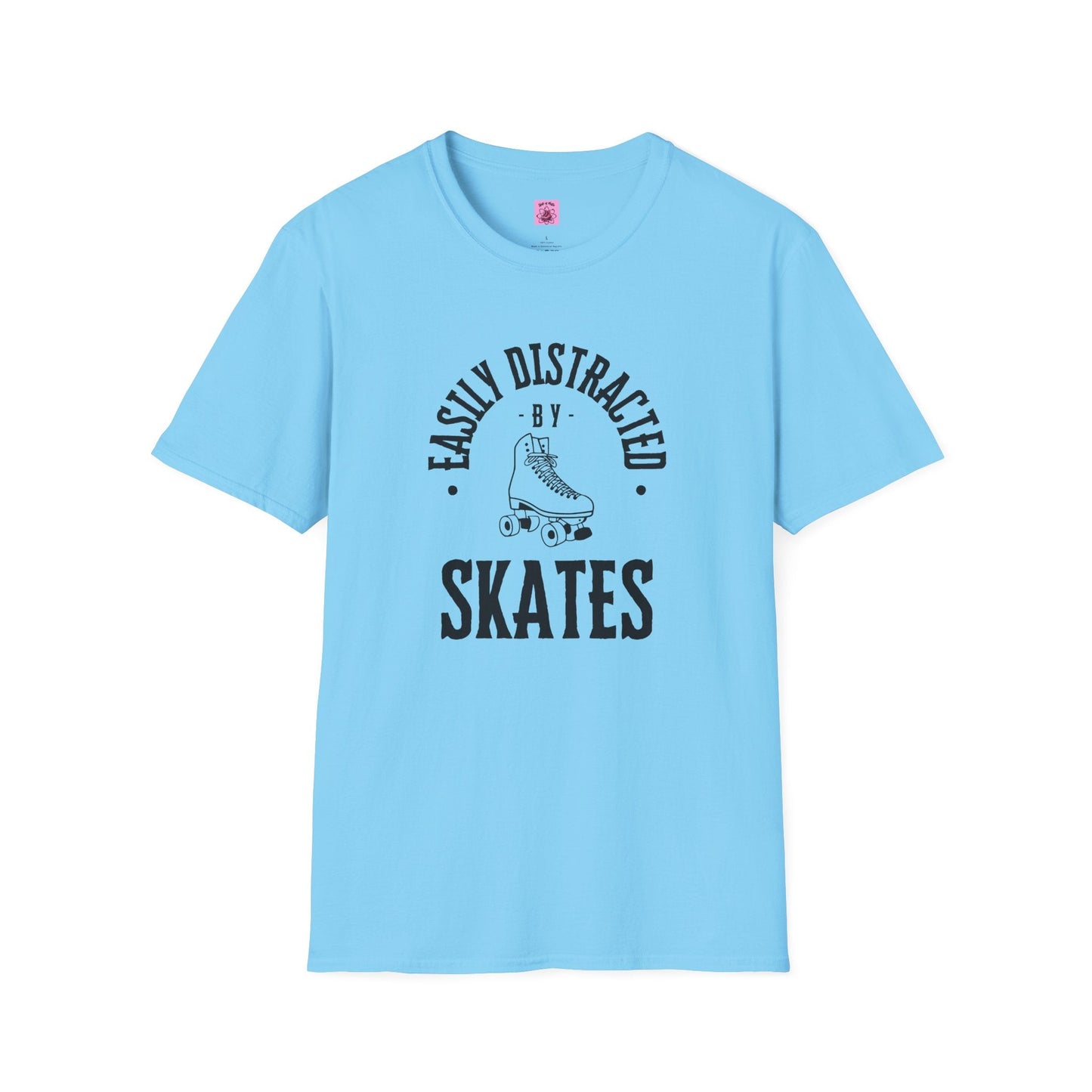 Easily Distracted by Skates Unisex T-Shirt