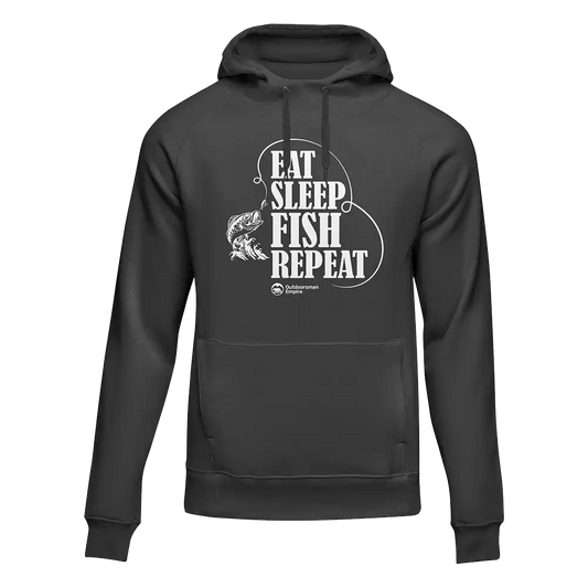 Eat Sleep Fish Repeat Unisex Hoodie