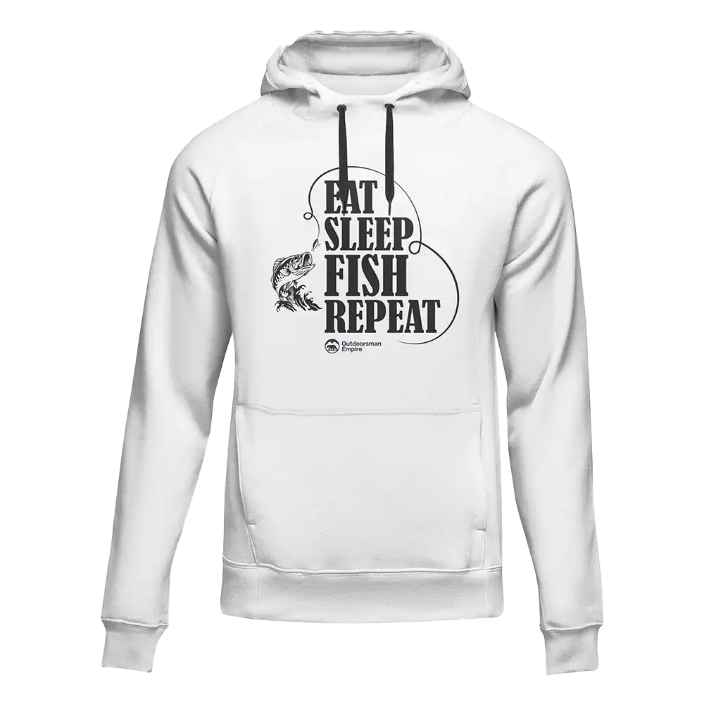 Eat Sleep Fish Repeat Unisex Hoodie