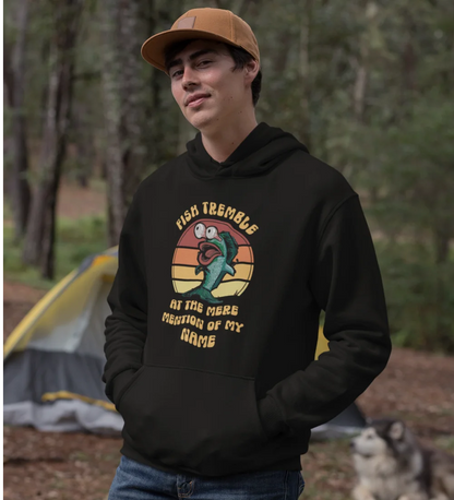 Fish Tremble Unisex Hoodie