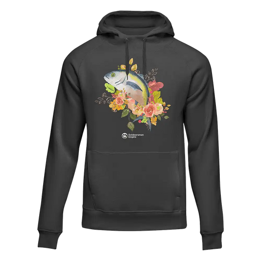 Fishing Flower' Unisex Hoodie