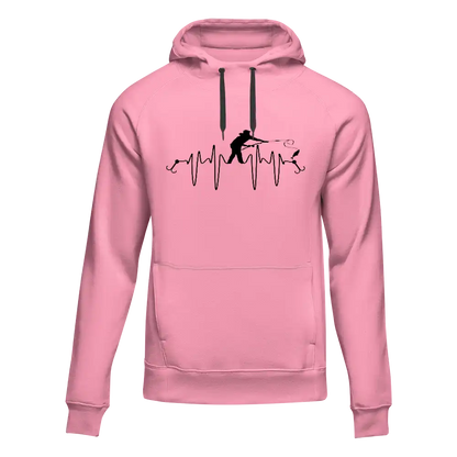 Fishing Heart Beat Unisex Hoodie