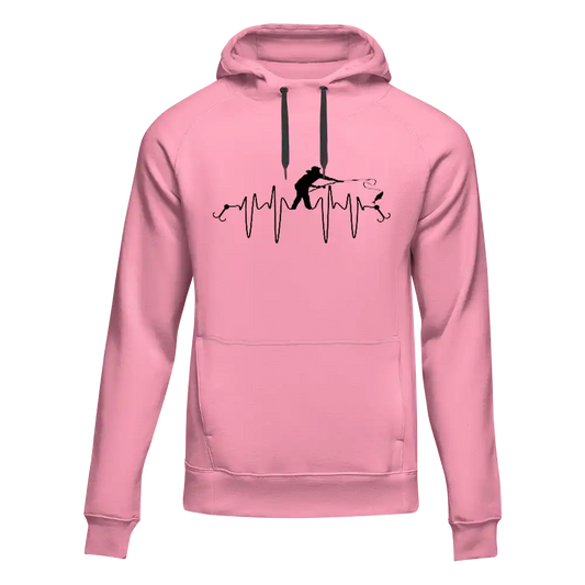 Fishing Heart Beat Unisex Hoodie