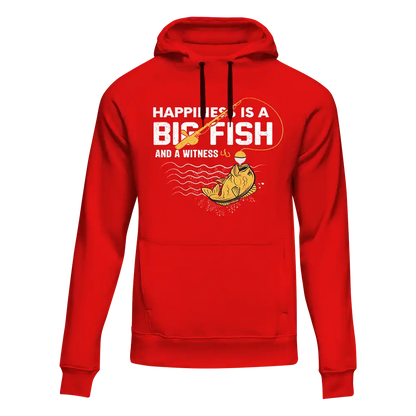 Happiness Is A Big Fish Unisex Hoodie