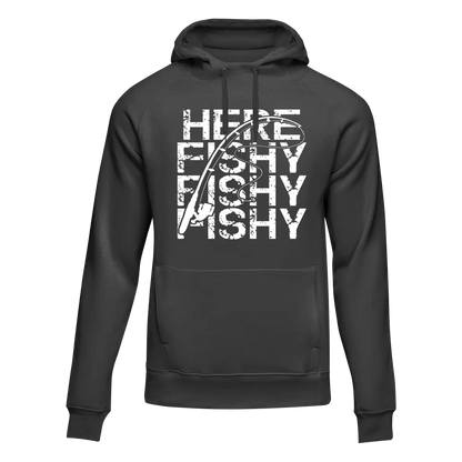 Here Fishy Fishy Unisex Hoodie