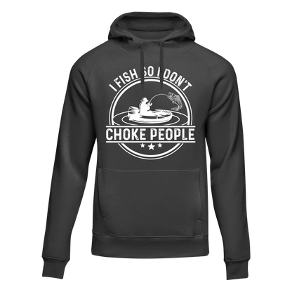 I Fish So I Don't Choke People v2 Unisex Hoodie