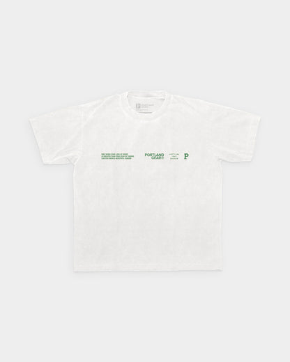 All-American Slogan Tee - Cement