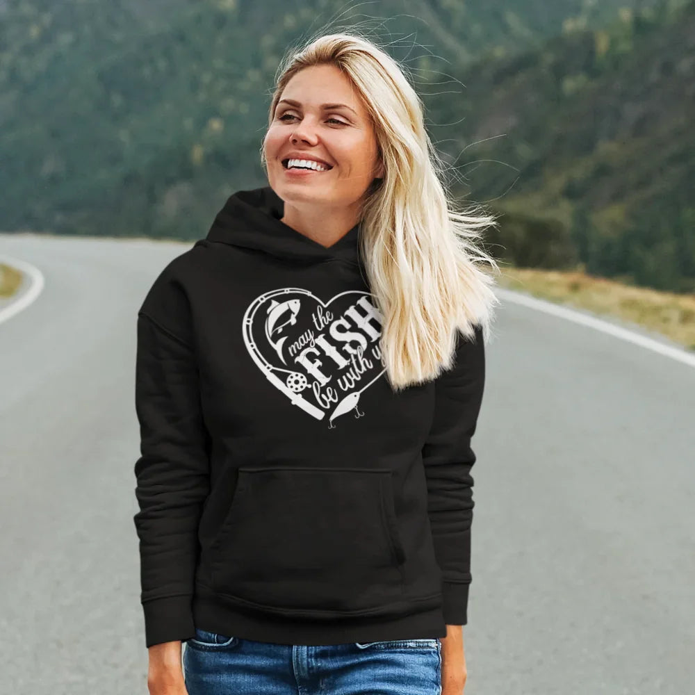 May The Fish Be With You Unisex Hoodie