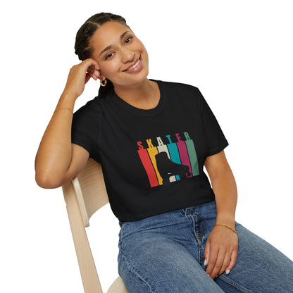 Rainbow Skater Stripe Unisex T-Shirt