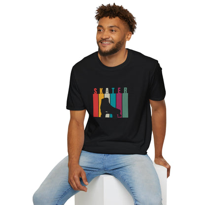 Rainbow Skater Stripe Unisex T-Shirt