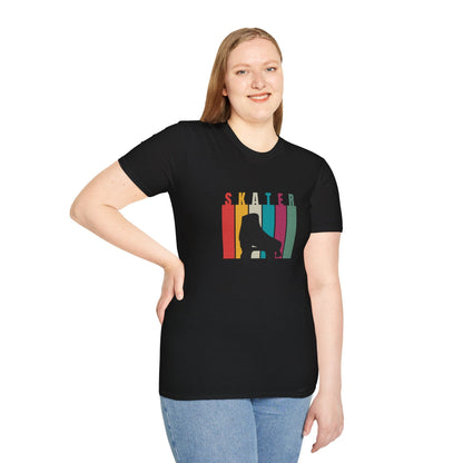 Rainbow Skater Stripe Unisex T-Shirt