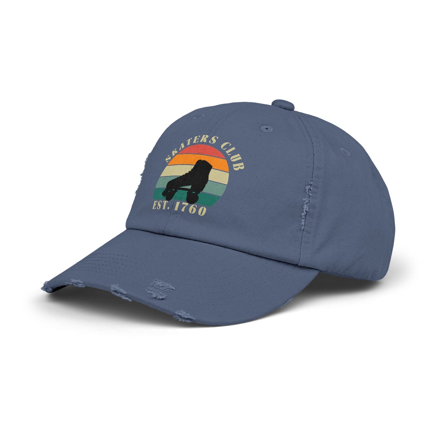 Retro Skaters Club Distressed Cap