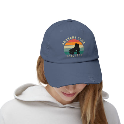 Retro Skaters Club Distressed Cap