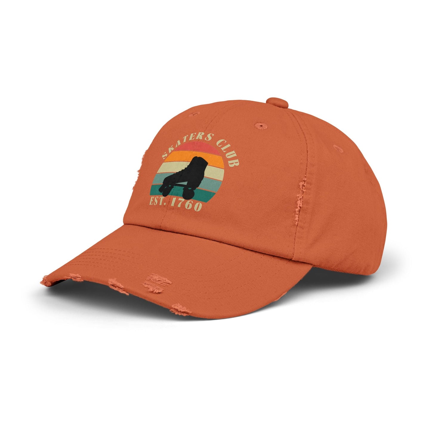 Retro Skaters Club Distressed Cap