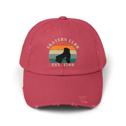 Retro Skaters Club Distressed Cap