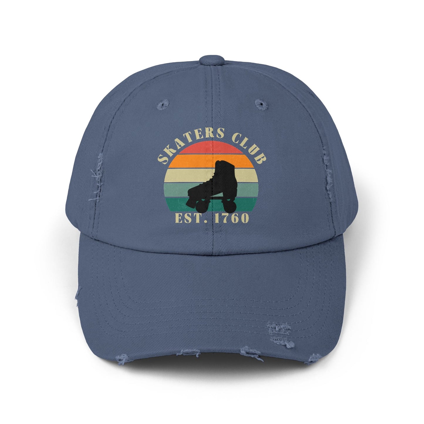 Retro Skaters Club Distressed Cap