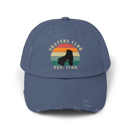Retro Skaters Club Distressed Cap