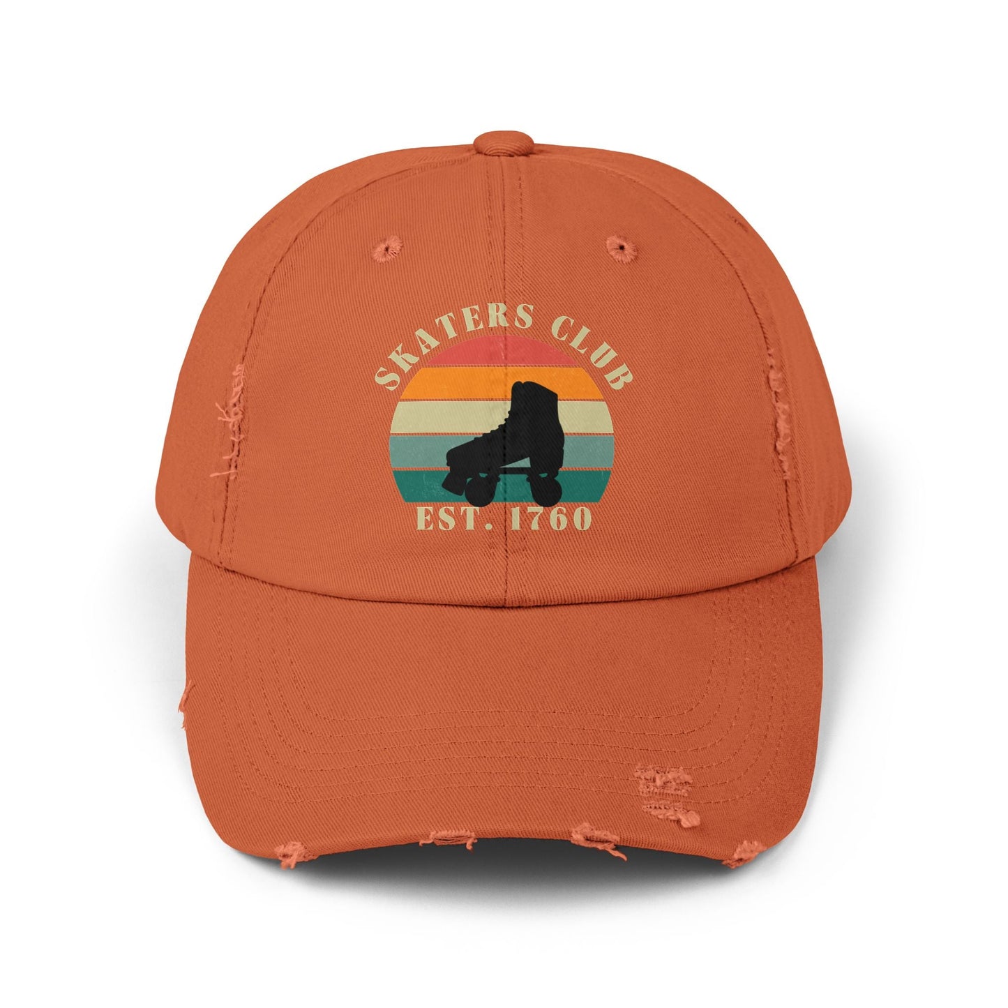 Retro Skaters Club Distressed Cap