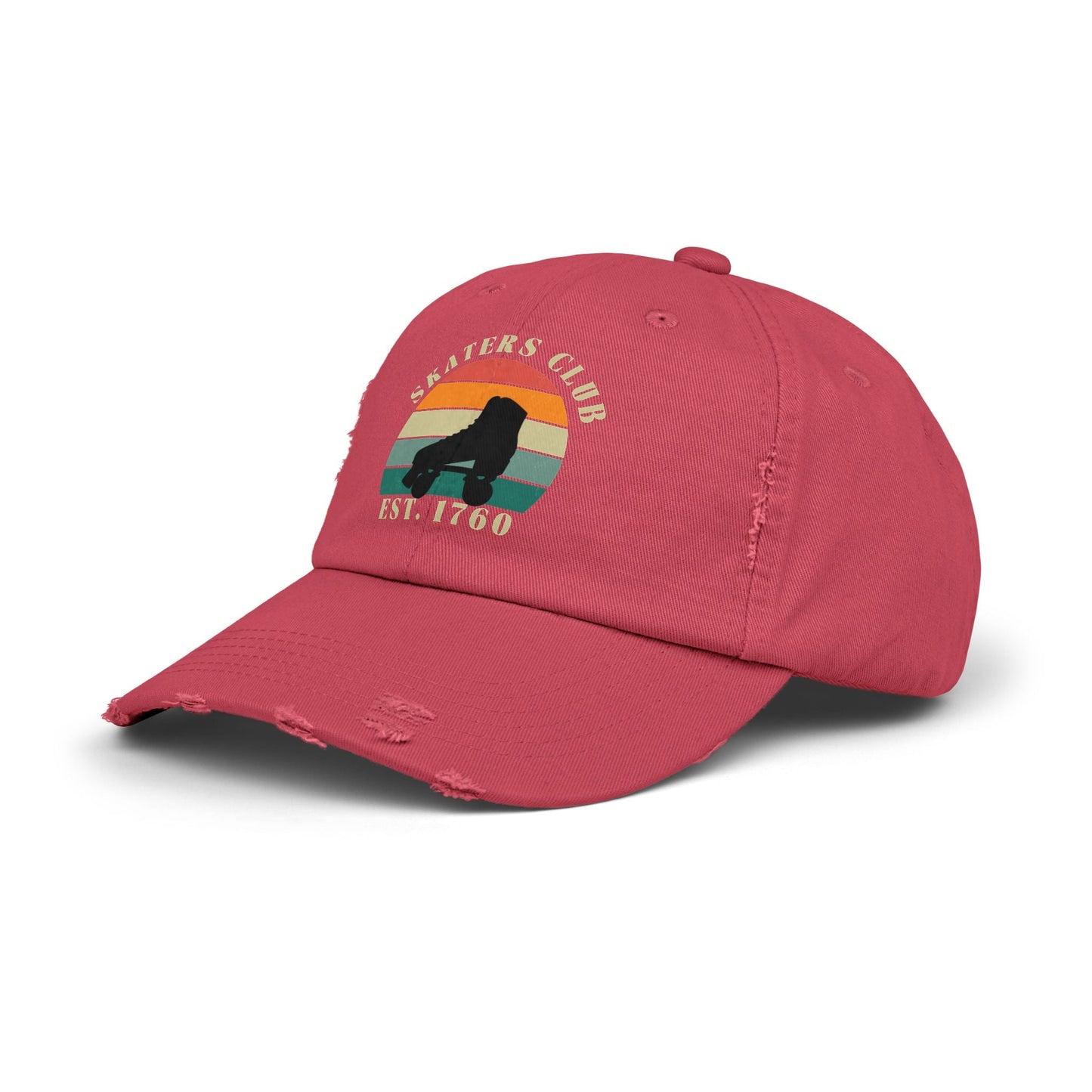 Retro Skaters Club Distressed Cap