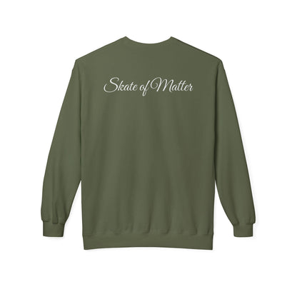 Retro Skaters Club Unisex Fleece Crewneck Sweatshirt