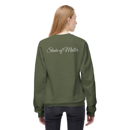 Retro Skaters Club Unisex Fleece Crewneck Sweatshirt