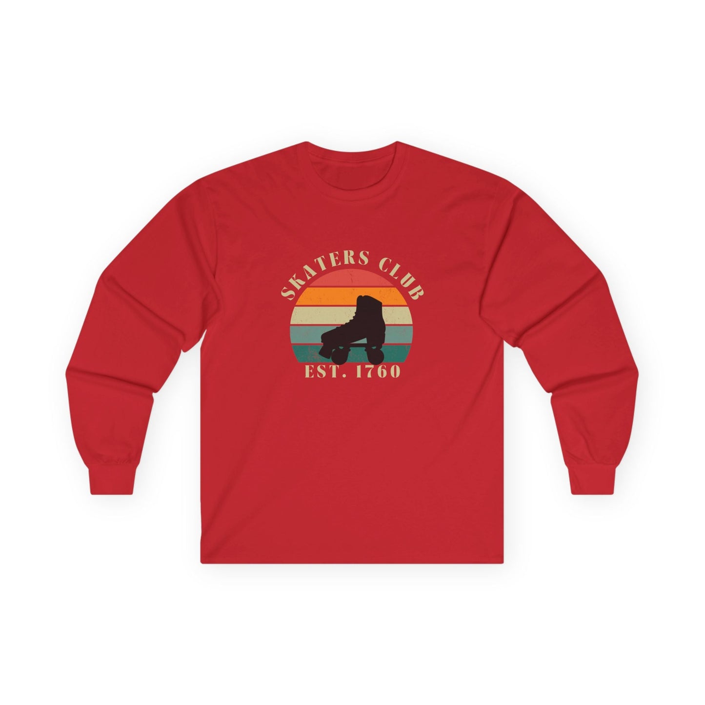 Retro Skaters Club University Unisex Long Sleeve Tee