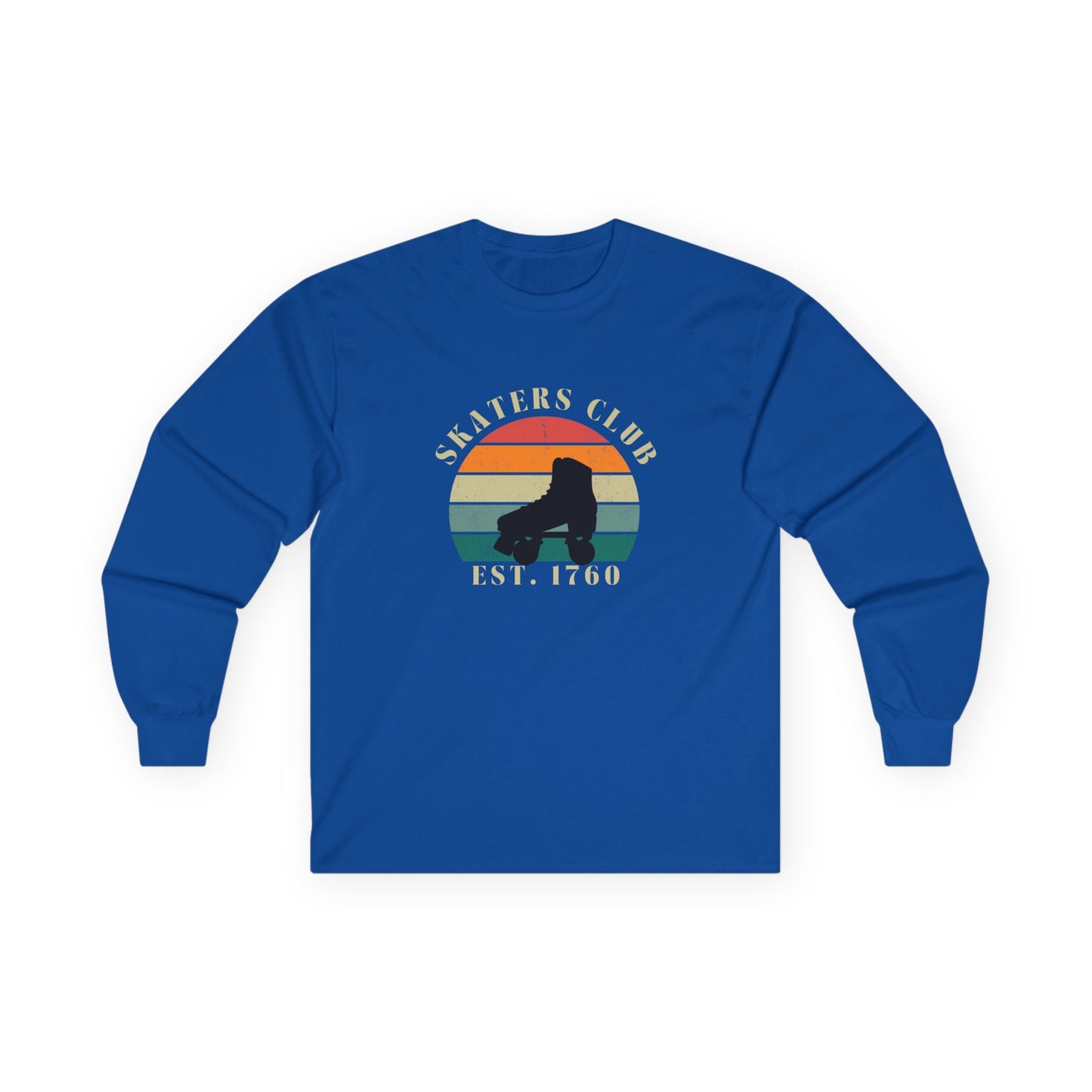 Retro Skaters Club University Unisex Long Sleeve Tee
