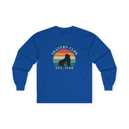 Retro Skaters Club University Unisex Long Sleeve Tee