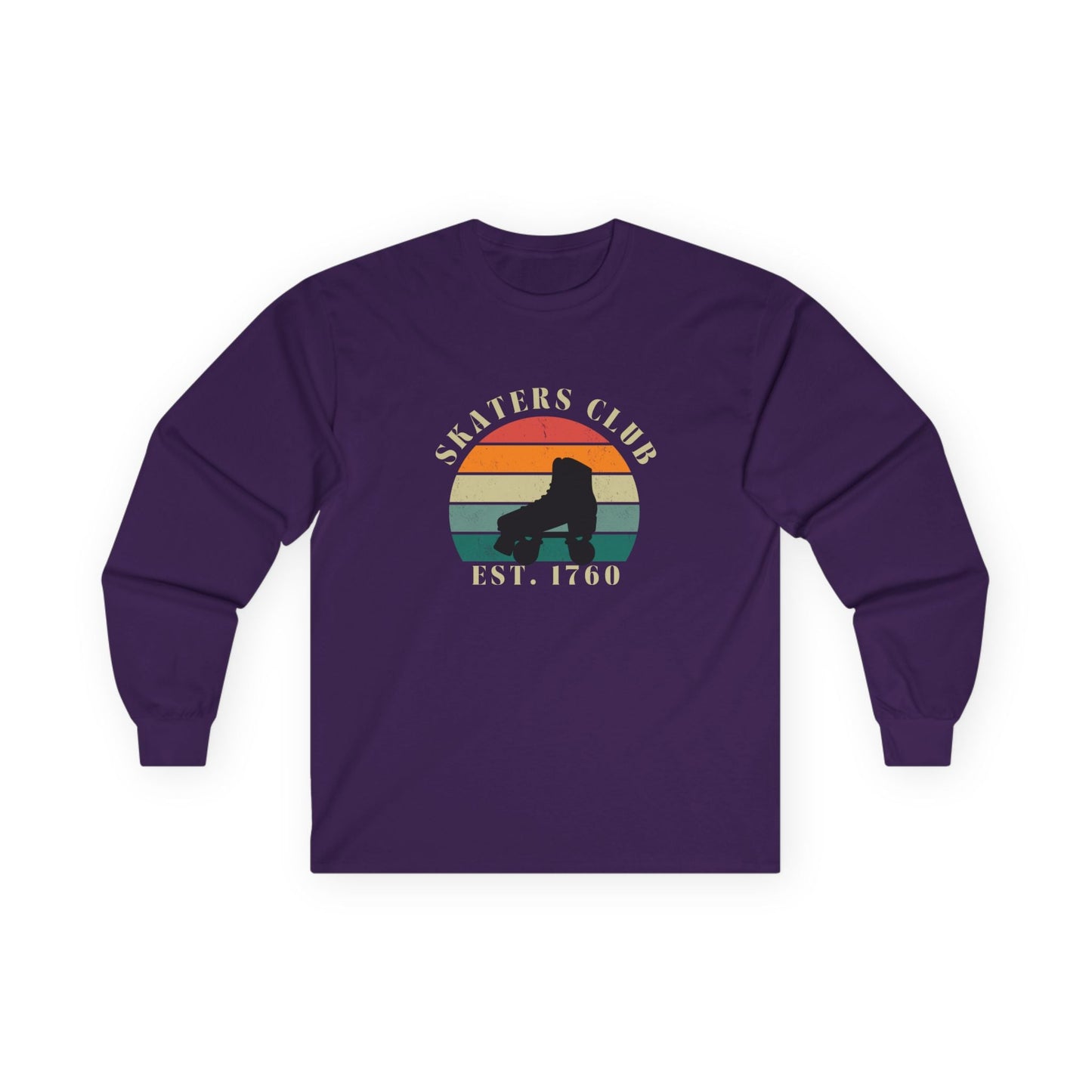 Retro Skaters Club University Unisex Long Sleeve Tee