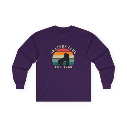 Retro Skaters Club University Unisex Long Sleeve Tee