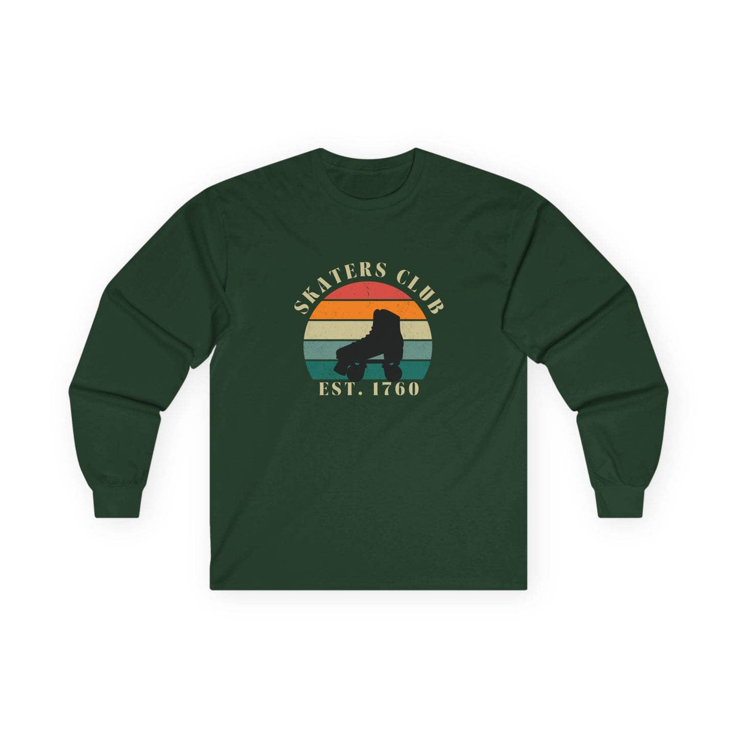 Retro Skaters Club University Unisex Long Sleeve Tee
