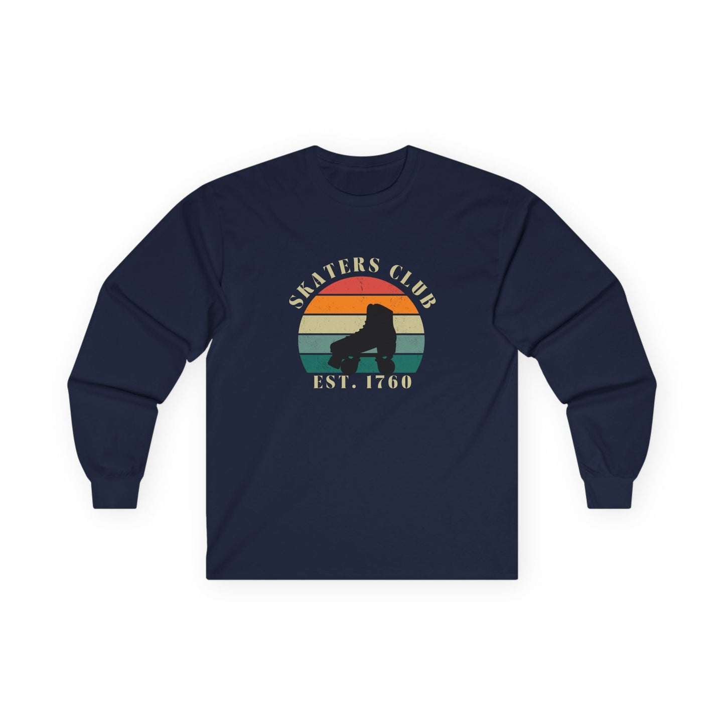 Retro Skaters Club University Unisex Long Sleeve Tee