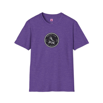 Round Black Skaters Club Unisex T-Shirt