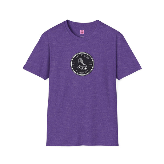 Round Black Skaters Club Unisex T-Shirt