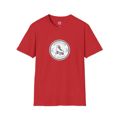 Round White Skaters Club Unisex T-Shirt