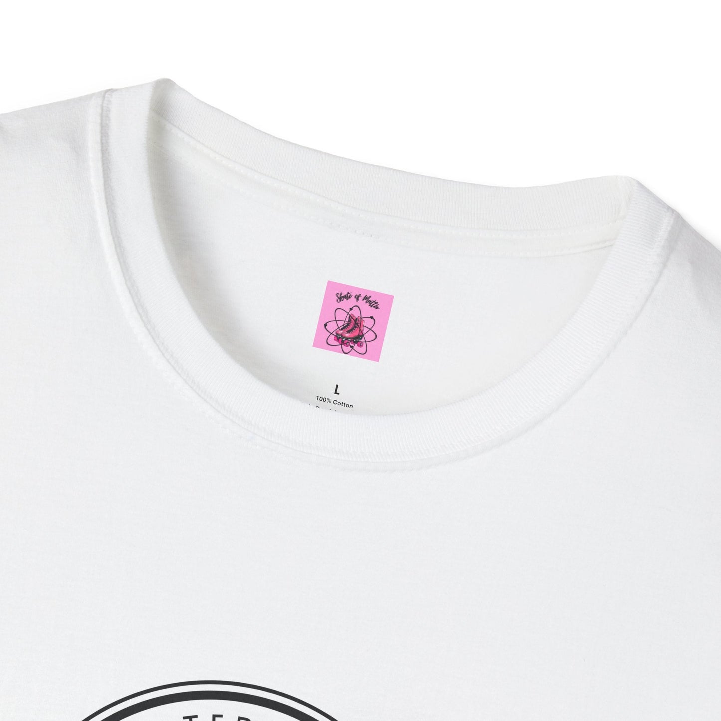 Round White Skaters Club Unisex T-Shirt