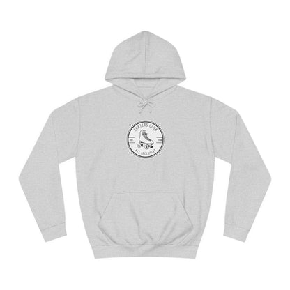 White Round Skaters Club Unisex Hoodie