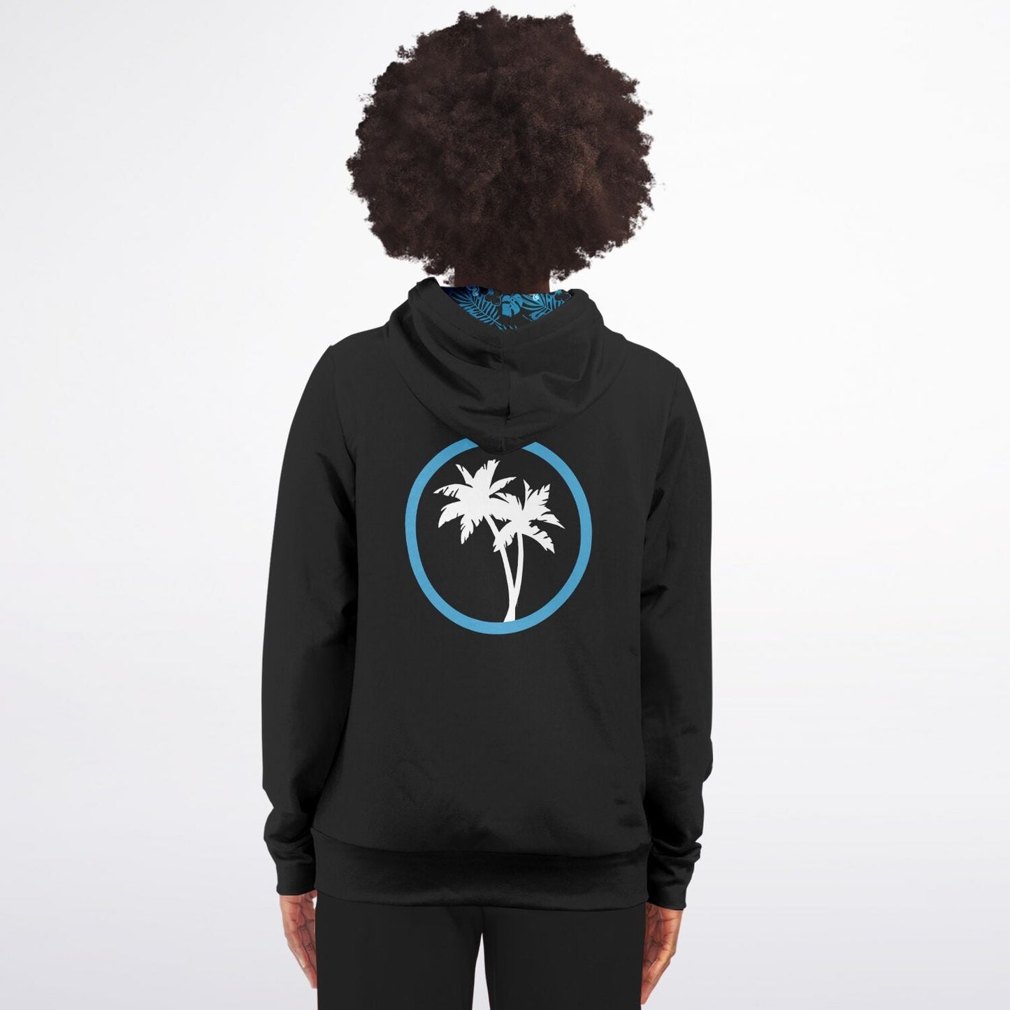 Rad Palm Icon Party Like A Flock Star Zip Up Hoodie