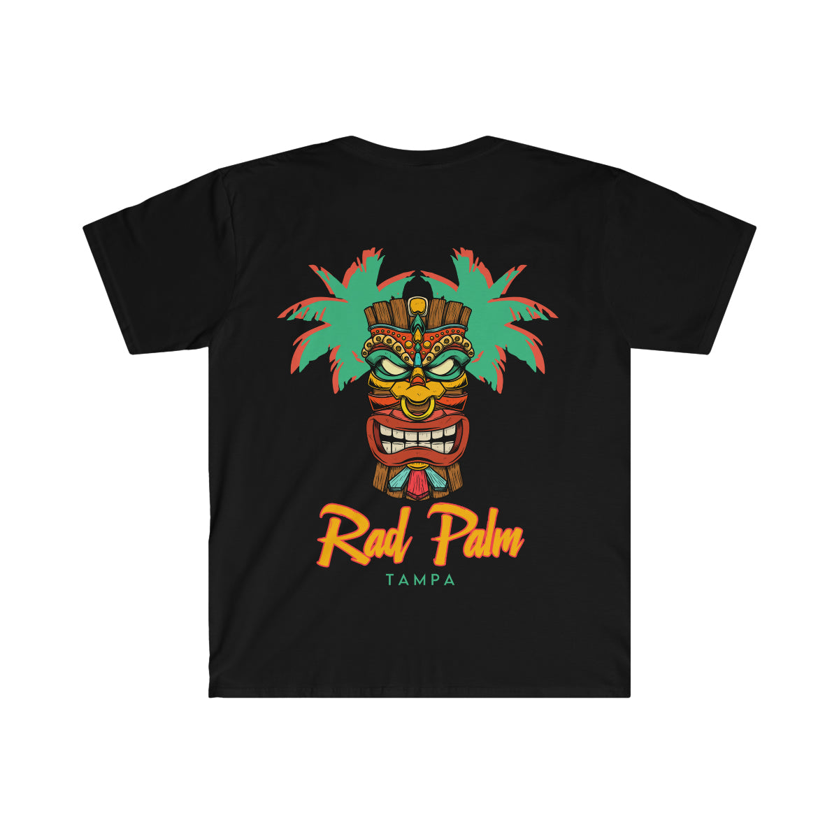Rad Palm Tiki Unisex Softstyle T-Shirt