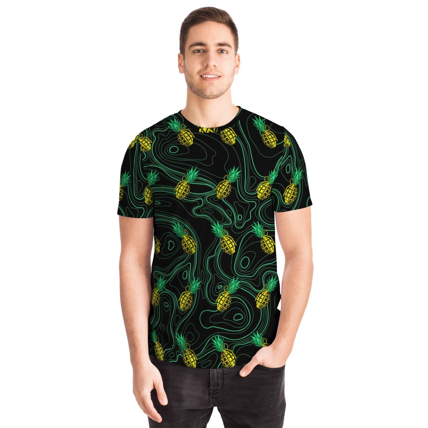 Rad Palm Pineapple Death T-Shirt