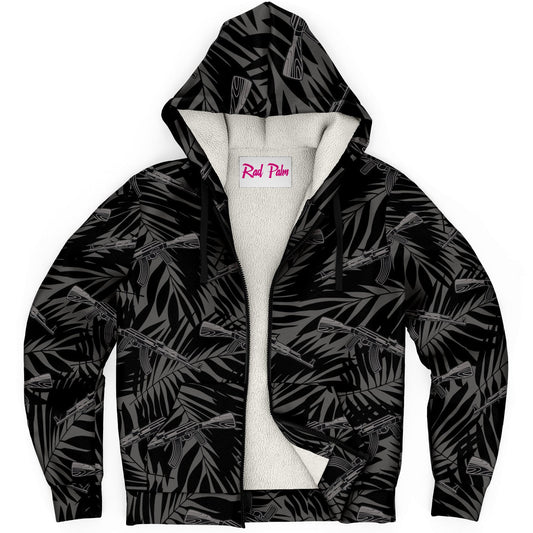 Rad Palm Midnight AK Fleece Lined Hoodie