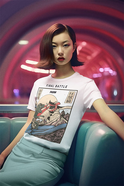 Cat Final Battle T-Shirt