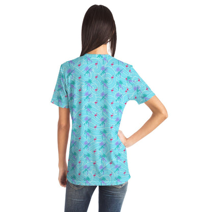 Rad Palm Tropical Tidal Wave T-Shirt
