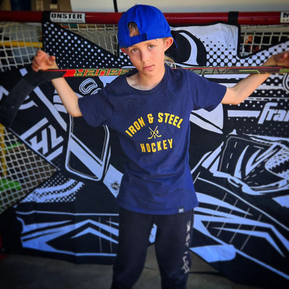 Iron & Steel Hockey T-Shirt