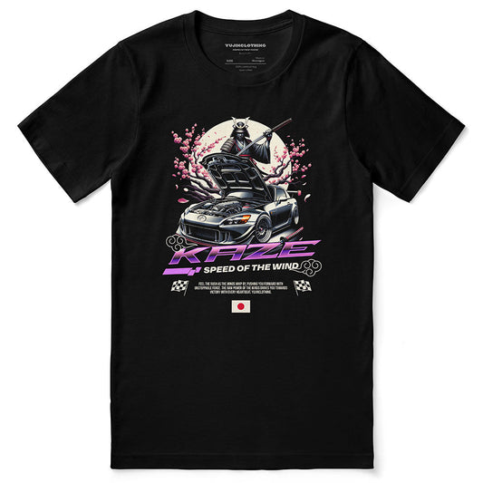 Samurai Sakura Car T-Shirt