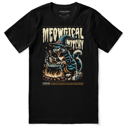Meowgical Witchy T-Shirt