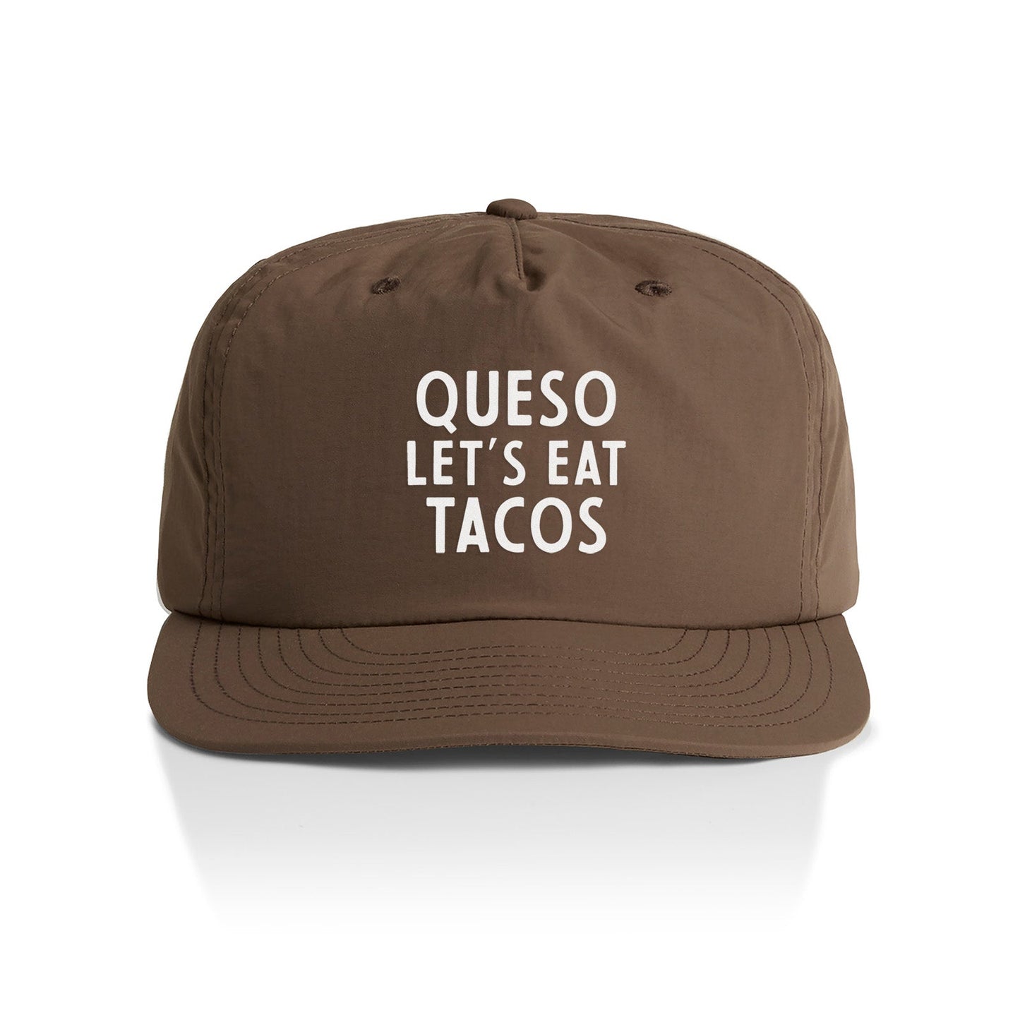 Queso Let's Eat Tacos Nylon Snapback