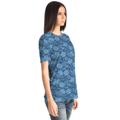 Rad Palm Blue Koi Unisex T-shirt