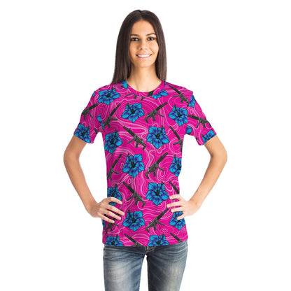 Rad Palm High Capacity Hibiscus Unisex T-Shirt